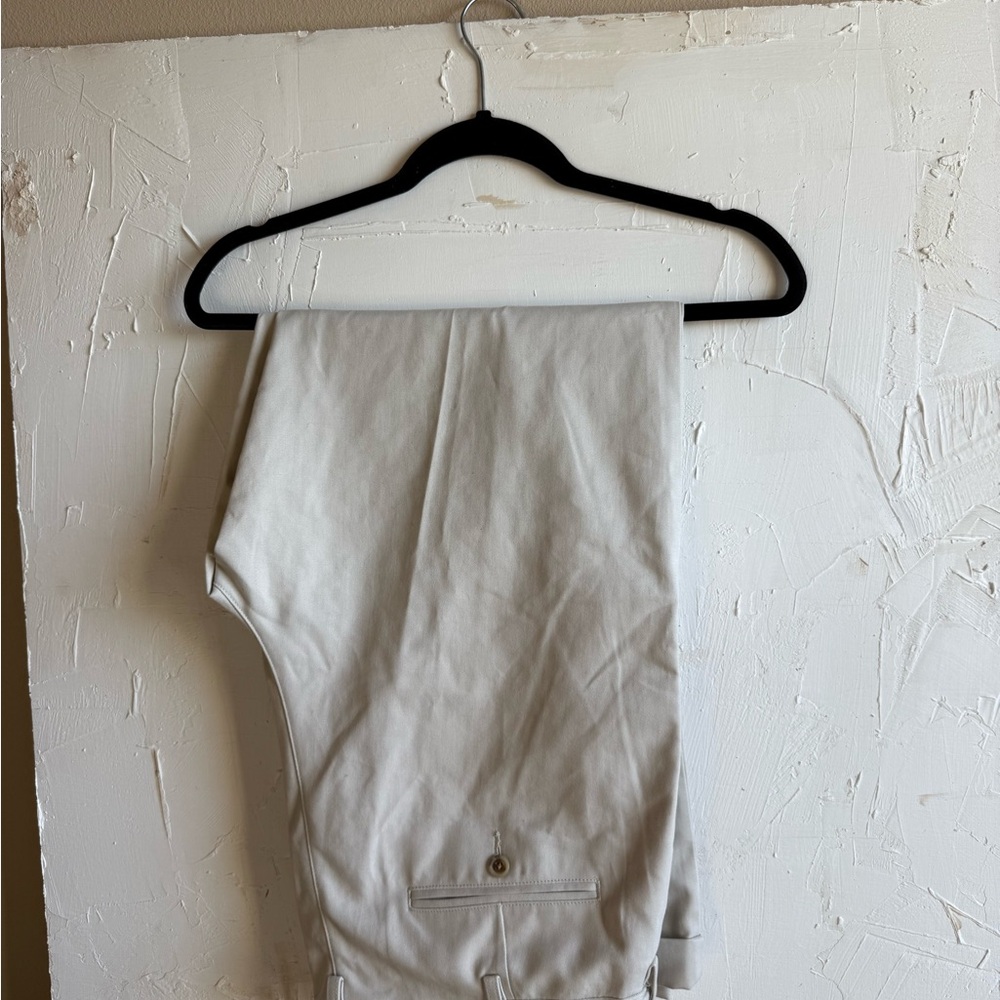 Lands End Stylish Light Khaki Pants